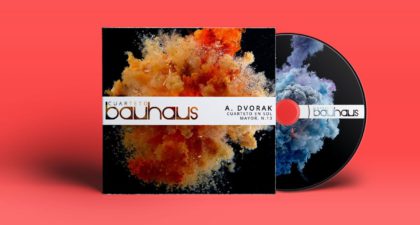 Diseño de disco Cuarteto Bauhaus min