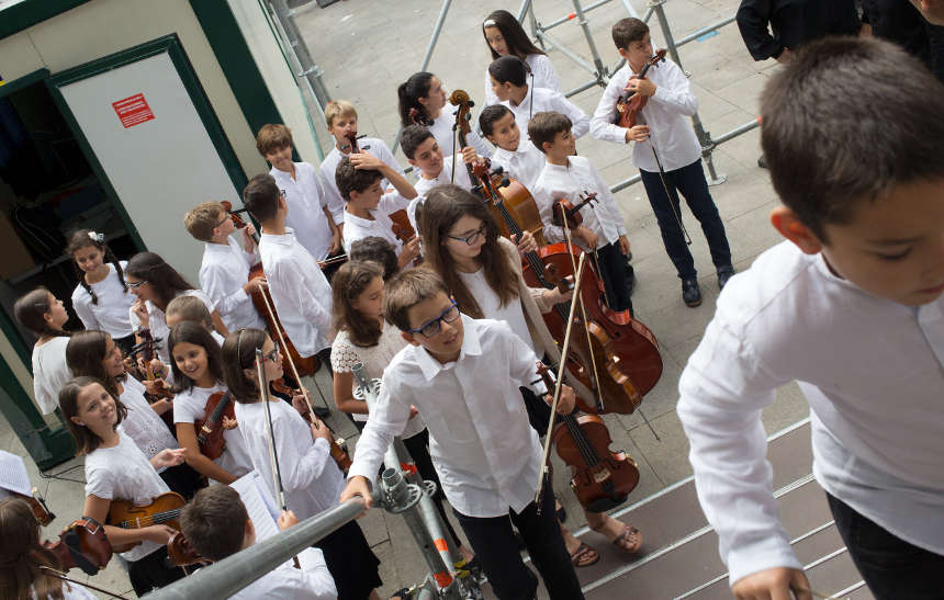Convocatoria acceso Orquesta de Niños de la Orquesta Sinfónica de Galicia 2017-2018