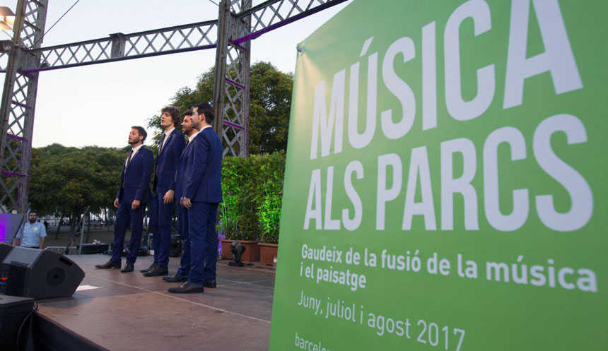 Conciertos de verano Música en los Parques