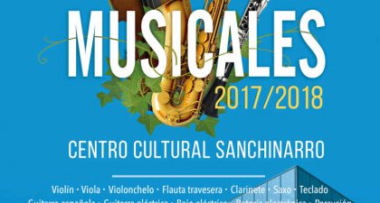 Cartel Cursos Musicales CCSanchinarro 17 18 min