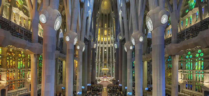 Coro de Cámara Francisco Valls, de la Catedral de Barcelona, y el organista titular Juan de la Rubia
