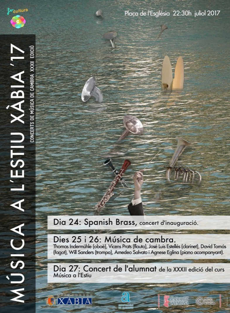 Los conciertos de música clásica y de cámara arrancan con ‘Música a l’Estiu’17’ de Xàbia