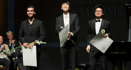 XVIII Concurso Internacional de Piano de Santander. Gira de galardonados