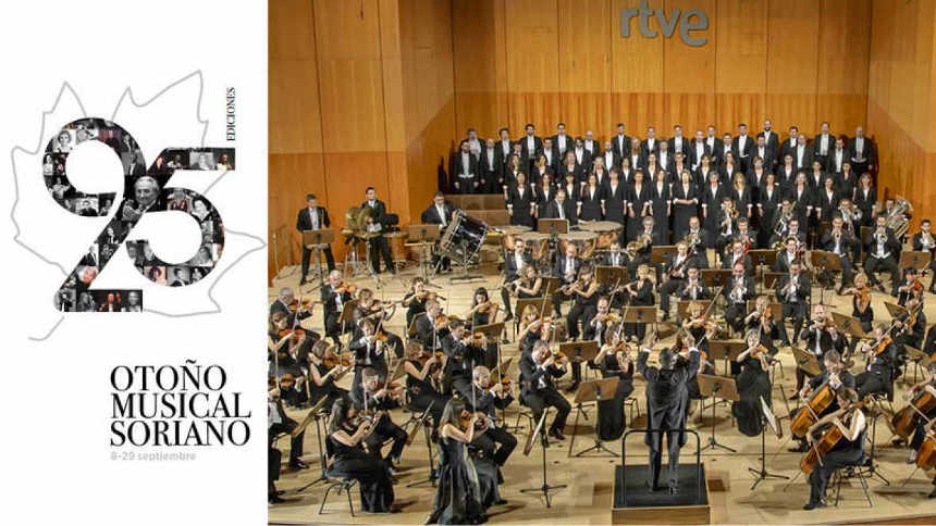 La Orquesta Sinfónica y Coro RTVE inaugura el Otoño Musical Soriano