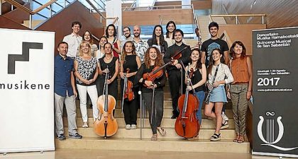 Ciclo de Jóvenes Intérpretes, programado en colaboración con Musikene