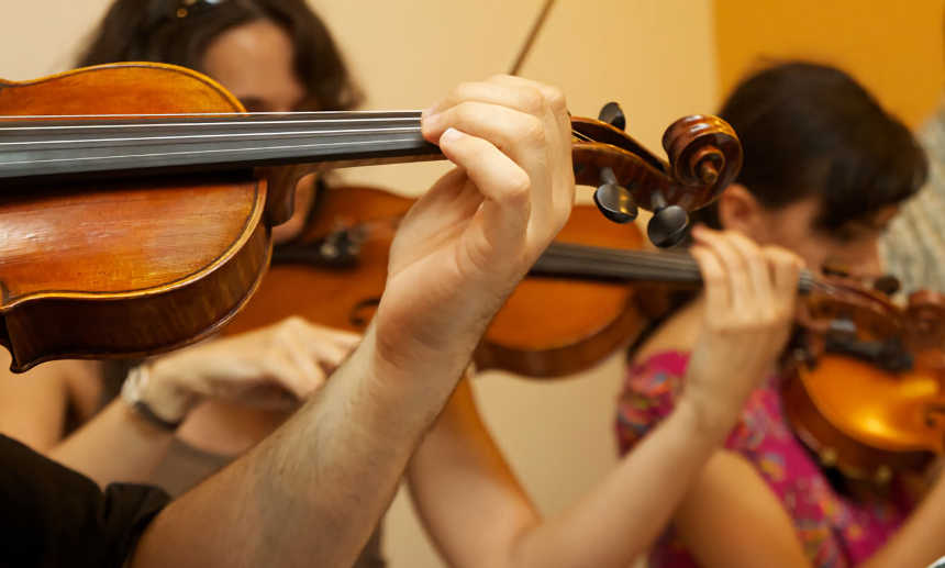 Taller de iniciación al violín