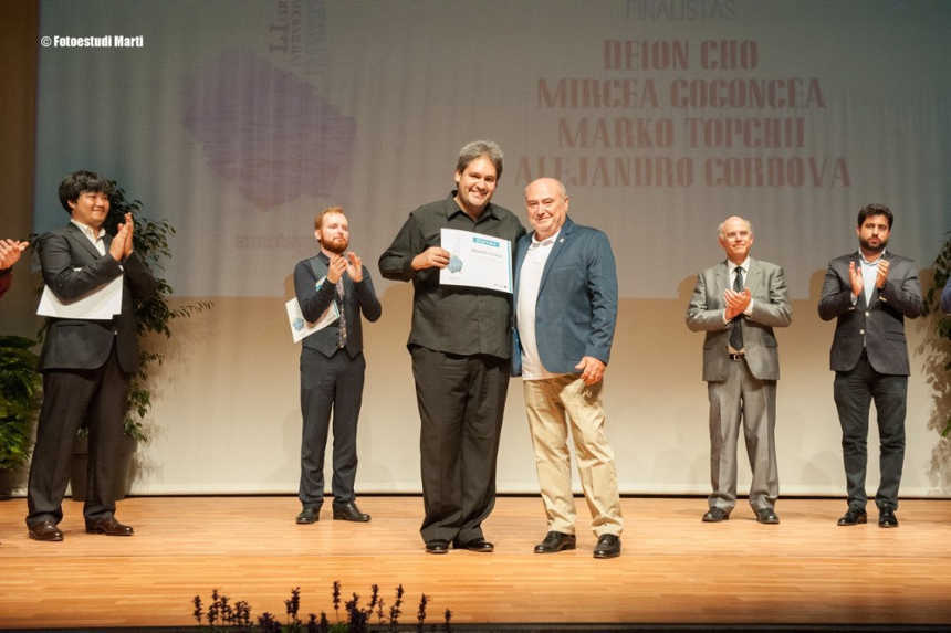 Alejandro Córdova se alza con el primer premio del certamen Francisco Tárrega 2017