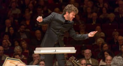 El director de orquesta Pablo Heras-Casado, en Frankfurt