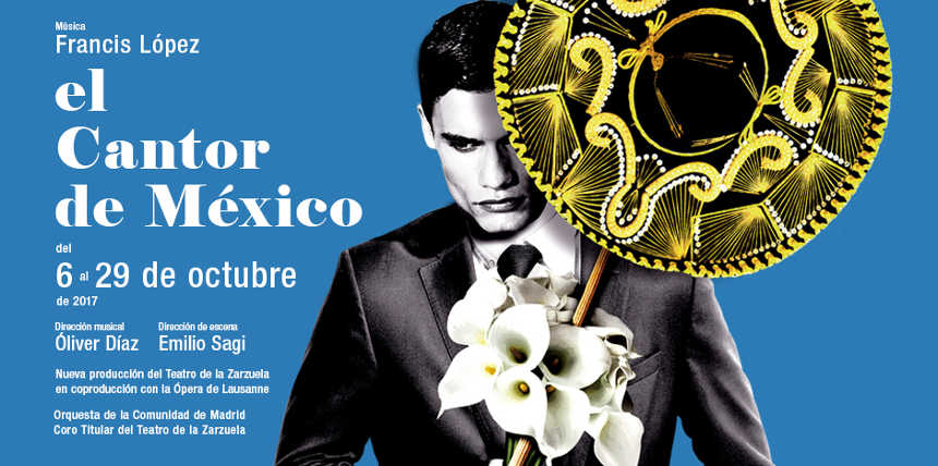 El cantor de México en el Teatro de la Zarzuela El cantor de México en el Teatro de la Zarzuela