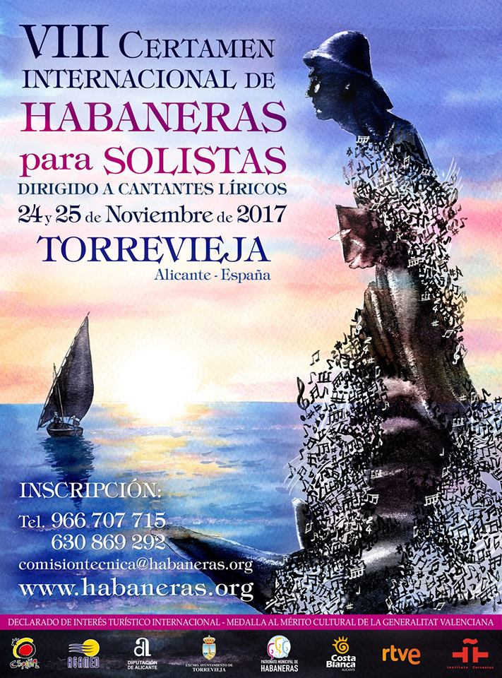 El VIII Certamen de Habaneras para Solistas de Torrevieja abre su plazo de inscripción