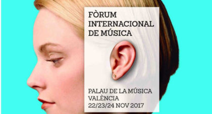 El Palau de la Música acogerá el Fórum Internacional de Música bajo el lema “Vamos a escucharnos”