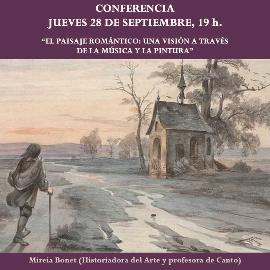 Conferencia | El paisaje romántico a través de la música y la pintura