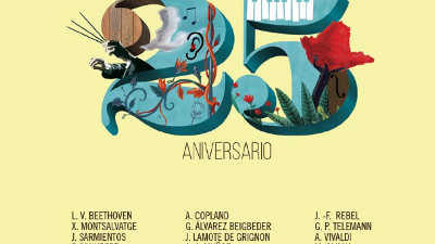 Temporada 1017 - 2018 de la Orquesta de Córdoba, celebrando su 25º Aniversario