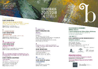 La Orquesta Barroca de Sevilla presenta su  Temporada de Conciertos en Sevilla 2017/2018