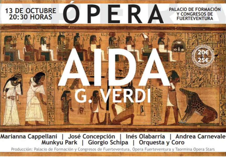 El tenor José Concepción pone en escena la ópera ‘Aida’