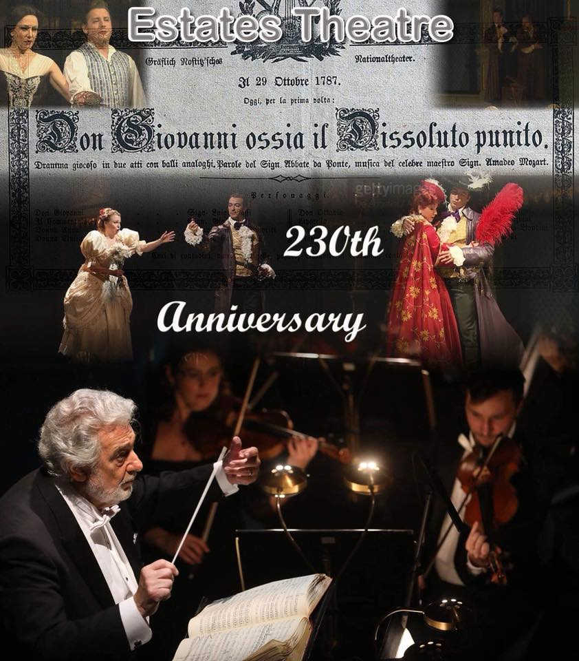 Plácido Domingo dirige ‘Don Giovanni’ en el teatro de Praga en el que se estrenó Plácido Domingo dirige ‘Don Giovanni’ en el teatro de Praga en el que se estrenó