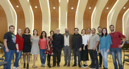 Jaume Aragall prepara el debut de la nueva promoción del Centre Plácido Domingo en el Auditori de Castelló