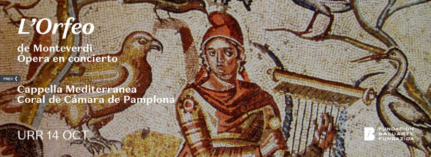 L’Orfeo, de Claudio Monteverdi, en Fundación Baluarte