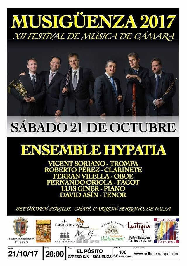 XII Festival de Música de Cámara, Musigüenza 2017