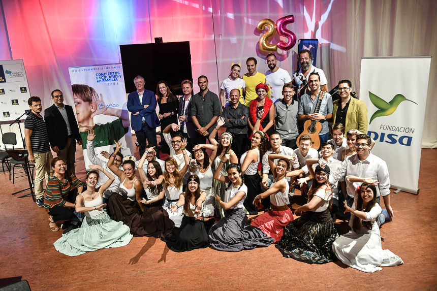 25 años de Conciertos Educativos de la Orquesta Filarmónica de Gran Canaria y Fundación DISA