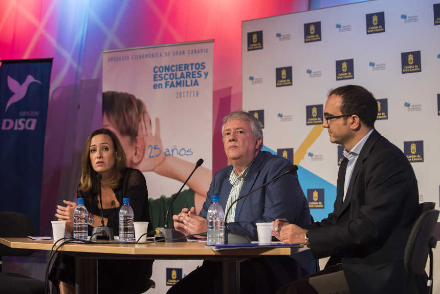 25 años de Conciertos Educativos de la Orquesta Filarmónica de Gran Canaria y Fundación DISA