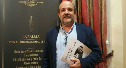 El tenor Jorge Perdigón dirigirá el Festival Internacional de Música de Canarias