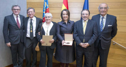 El Palau de la Música recibe la Medalla al Mérito en las Bellas Artes de la Real Academia de San Carlos