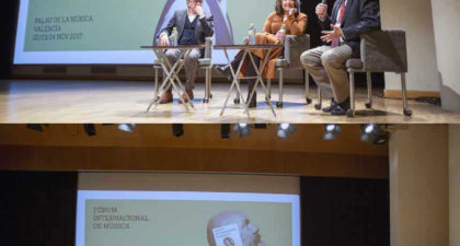 Concluye el Foro Internacional de Música en el Palau que ha reunido a 54 ponentes de 7 países