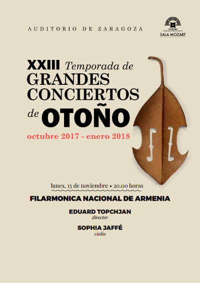 Sophia Jaffé y la Filarmónica de Armenia en el Palacio de Festivales Sophia Jaffé y la Filarmónica de Armenia en el Palacio de Festivales