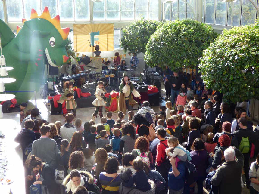 En enero, más de 160 sesiones didácticas y de ocio familiares y escolares en el Palau