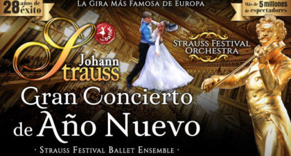 Gran Concierto de Año Nuevo interpretado por Strauss Festival Orchestra y Ballet