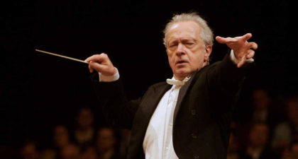 El maestro Antoni Wit dirige la Real Filharmonía de Galicia en Vigo