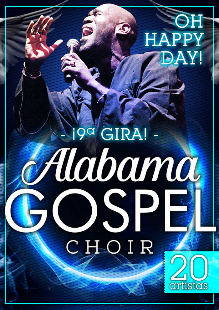 Alabama Gospel Choir – 9º Gira – Oh Happy Day!