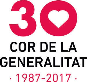 Plácido Domingo dirige al coro de Les Arts en el concierto de su XXX aniversario