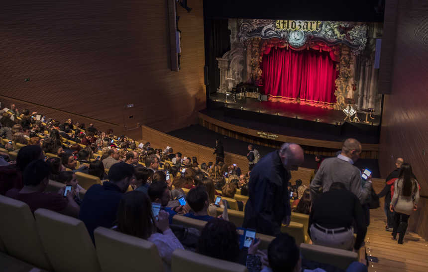 Más de 3.000 personas visitan Les Arts en la segunda edición de Mozart Nacht und Tag