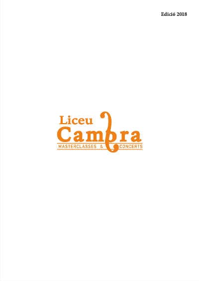 LICEU CAMBRA 2018 – Los grandes referentes de la música a tu alcance en el Conservatori