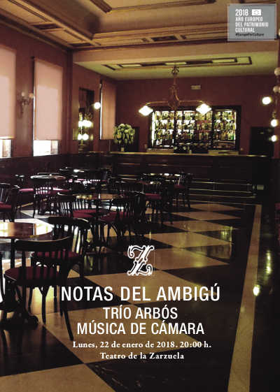 Notas del ambigú – Trío Arbós propone una travesía con Chapí, Bretón, Torroba y Fernandez Arbós