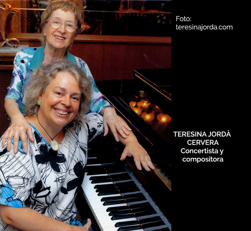 La pianista Teresina Jordà presenta su último CD «Música y Poesía. Homenaje a Gloria Fuentes»