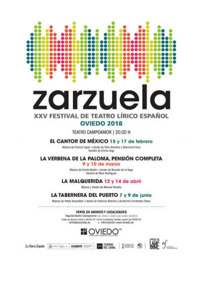 XXV Festival de Teatro Lírico Español comienza el 15 con ‘El Cantor de México’