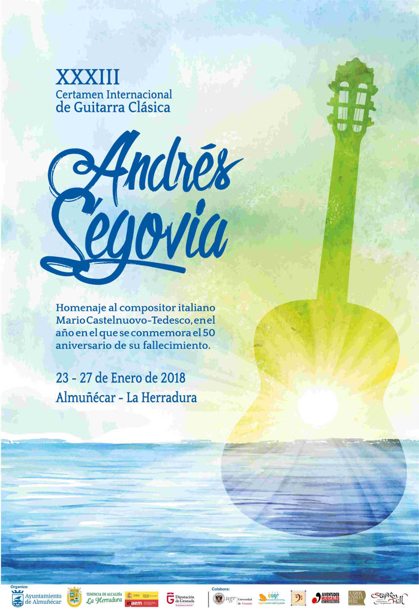Comienza el XXXIII Certamen Internacional de Guitarra Clásica “Andrés Segovia” Comienza el XXXIII Certamen Internacional de Guitarra Clásica “Andrés Segovia”
