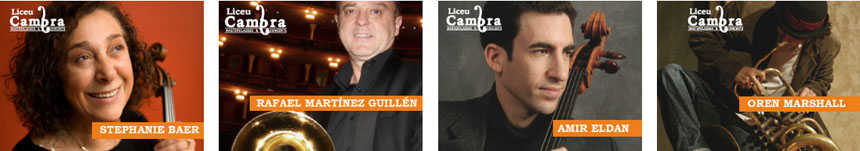 LICEU CAMBRA 2018 – Los grandes referentes de la música a tu alcance en el Conservatori