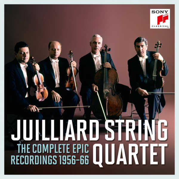 Las grabaciones completas del Julliard String Quartet para Epic, se editan en CD