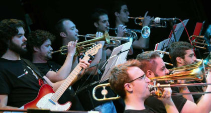Concierto de la Creativa Junior Big Band en el Festival JazzMadrid'18 como preludio de su disco debut