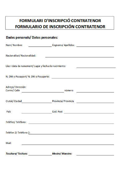 El Centre de Perfeccionament Plácido Domingo convoca su X curso de formación