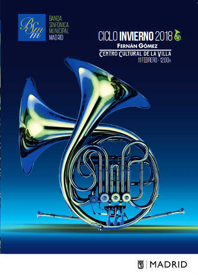 Próximo concierto de la Banda Sinfónica Municipal de Madrid en el Teatro Ferrán Gómez Próximo concierto de la Banda Sinfónica Municipal de Madrid en el Teatro Ferrán Gómez