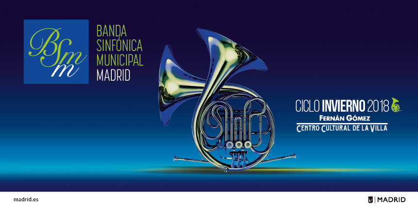Último concierto del Ciclo de Invierno de la Banda Sinfónica Municipal de Madrid