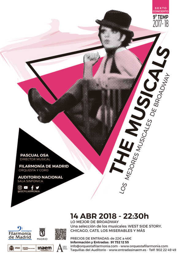 THE MUSICALS. Lo mejor de Broadway en el Auditorio Nacional de Madrid