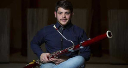 El fagotista Daniel López Arribas uno de los ganadores de la final de 'Clásicos y Reverentes'