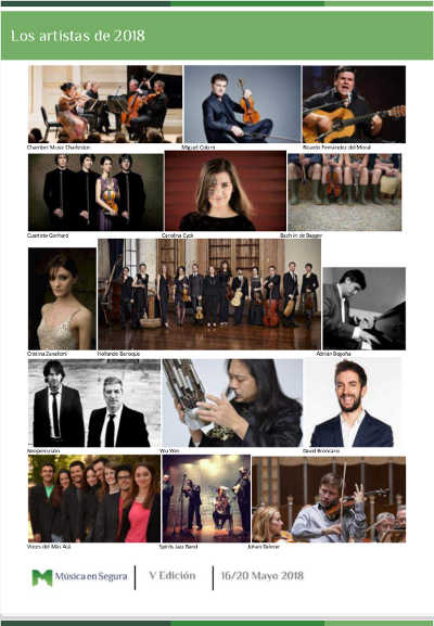 El Festival Música en Segura presenta su quinta edición en Madrid