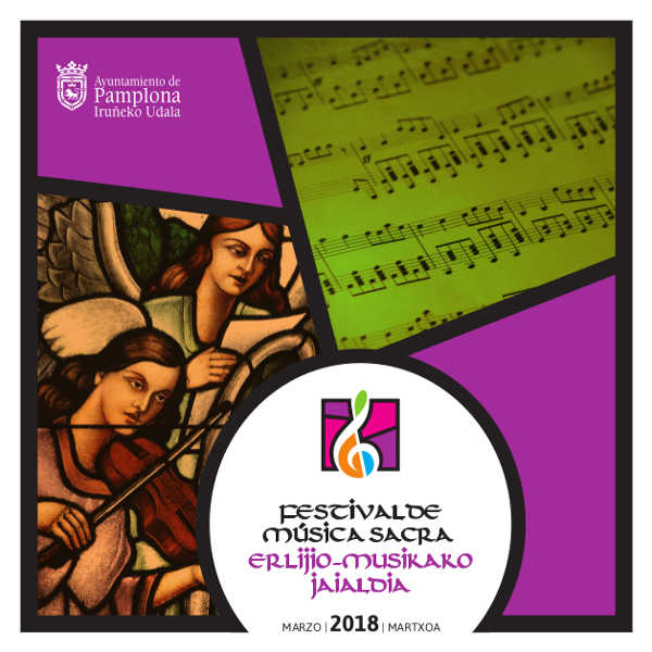 Protagonizan tres nuevos conciertos del Festival de Música Sacra de Pamplona